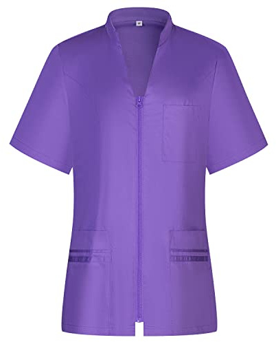MISEMIYA Camicia Sanitaria Donna Mz-712 T-Shirt da Lavoro Donna (Pacco da 1)