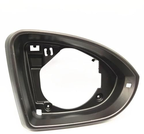 SKINII Spiegelkappen Für Golf 7 Für MK7 7,5 Für GTI Rückansicht Gehäuse Rahmen Glas Surround Halterung Zubehör Auto Seite Spiegel Rahmen Halter Rückspiegel Abdeckung (Color : Links)