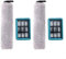 Lot de 2 brosses principales pour aspirateur pour Bissell pour Crosswave HF2/3845N/3831