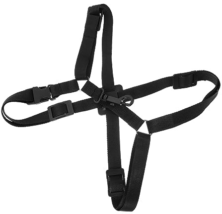 Verstellbarer Saxophon Schultergurt für Alt-, Tenor und Baritonsaxophon | Schwarz, Kunststoff und Nylon, Leicht und Auszulegen, für Klarinette, Männer und Jugendliche