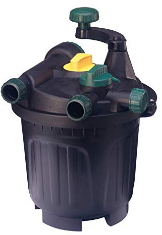 Blagdon Machine de Nettoyage pour Bassin, Filtre à Pression sans Mousse, Facile à Nettoyer, avec clarificateur UV, Chi Media, Filtration mécanique et Biologique, système de Lavage Mains Propres, pour