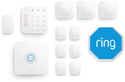 Ring Alarm Pack - XL with Alarm Outdoor Siren by Amazon | Smart home alarm security system with optional Assisted Monitoring - No long-term commitments | Works with Alexa