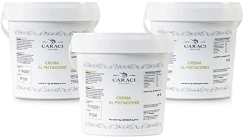 Tris Di Crema Al Pistacchio Spalmabile Per Dolci E Ricette Al Pistacchio Da 190g Senza Glutine E Super Cremosa In Offerta (1000)