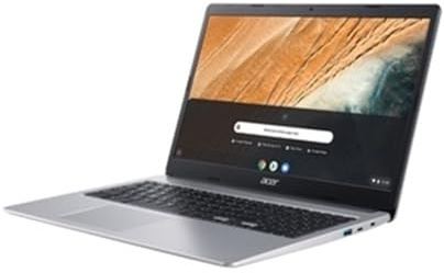 Acer Chromebook 315 CB315-4H CB315-4H-C2JF Chromebook 15,6 Full HD 1920 x 1080 Intel Celeron N5100 Quad-core (4 cœurs) 1,10 GHz RAM totale 4 Go Mémoire flash 32 Go Argent pur