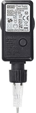 Lights4fun 31v IP44 GS Stecker mit Timer Funktion 5m Zuleitung Ausschließlich kompatibel mit Essential Serie