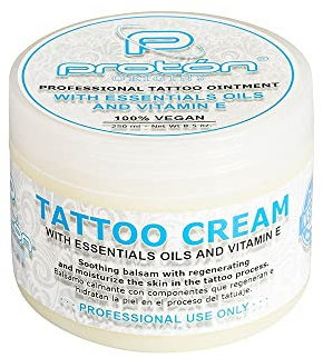 Proton Origins - Tattoo Cream - 250ml / 8.5 Oz. Butter para tatuajes, crema para el proceso de tatuaje.
