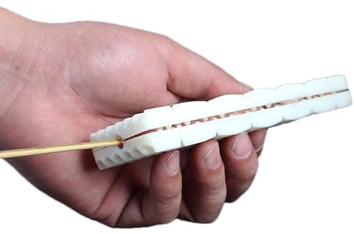 Dispositivo de cordel de carne para barbacoa, máquina de pinchos de carne | Aparato para hacer brochetas de carne para barbacoa,Herramienta de pincho de carne portátil, Gadget de