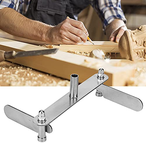 Pointe à tracer de centrage avec large champ d'application - Pratique pour les outils de travail du bois, le matériel d'atelier (40 à 100 mm)