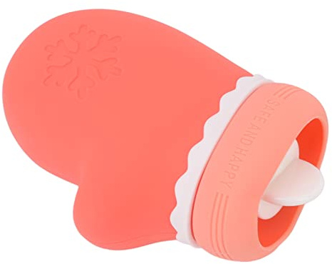 HOHXFYP Wärmflasche, Mini Wärmbeutel für Die Mikrowelle, Handschuhförmige Silikon Handwärmer Packflaschen, Heizbeutel für Kalte, Heiße Kompressen Oder Studenten, Geschenke