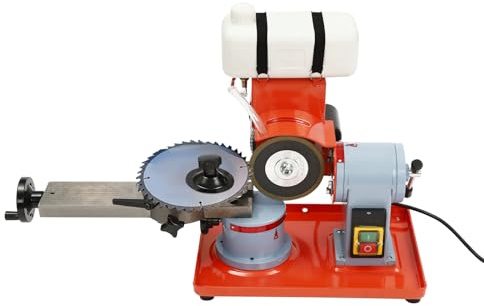 Affûteuse de lame de scie circulaire 370 W 2850 tr/min 80-700 mm pour bois, plastique et alliage d'aluminium