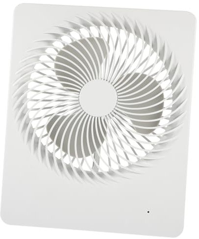 LAPYAPPE Ventilador De Mesa Mini Recargable Usb Velocidades Ajustable Seguridad Larga Duración