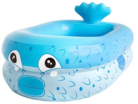 OUYUE Piscine Gonflable Piscine Gonflable Pataugeoire Centre De Natation Piscines Adultes Famille Intérieur Extérieur Jardin Piscine pour Jardin(Blue,110 * 90 * 35cm)