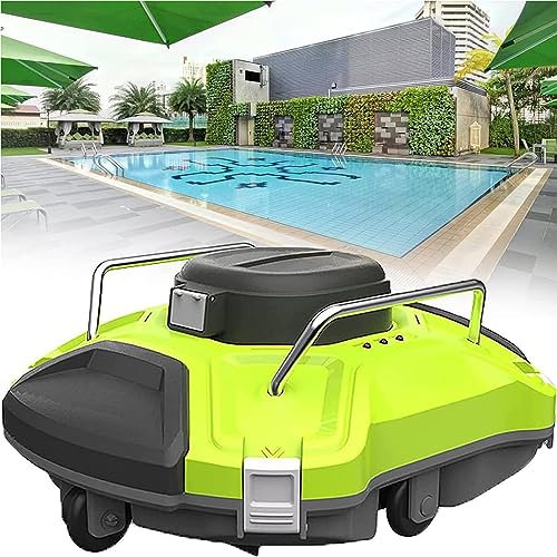 Robot nettoyeur automatique de piscine, aspirateur sans fil pour un nettoyage efficace, idéal pour les piscines hors sol et creusées