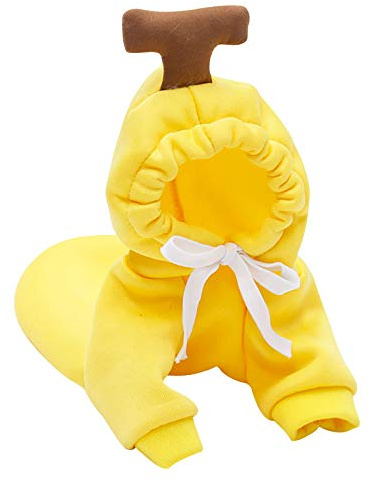 Kleidung Haustiere für Hunde Warme Kleidung Mantel Hund Freizeitjacke Haustierkleidung Hundepulli Strick (Yellow, L)