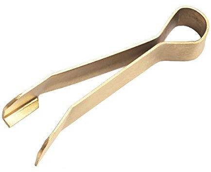 NKlaus Dochlöscher Cutter Dochtschere Kerzenschere Lichtputzschere Länge 8cm 2742