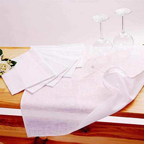 Hans-Textil-Shop 10er Pack Geschirrtücher 50x80 cm Leinen
