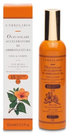 Olio Solare Acceleratore di Abbronzatura Viso & Corpo SPF 15 100 ml