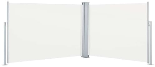 vidaXL Toldo Lateral retráctil Color Crema 100x1000 cm