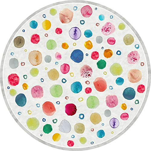 vilber, Vinylteppich. Dots DU-20. Runden. Durchmesser 52 cm