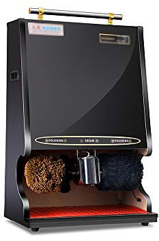 Cireuse à chaussures, machine à cirer les chaussures Capteur automatique Cireuse à chaussures Brosse à chaussures électrique domestique Macehold Brosse à chaussures électrique Machine Brosses à chaus