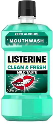 LISTERINE Clean & Fresh, Mundspülung 500ml