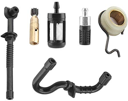 017 Ricambi Ms 180 Pompa Olio, per MS180 MS170 018 017 Pompa Olio Motosega Kit Filtro Tubo Carburante Ingranaggio a Vite Senza Fine