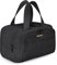 BAGSMART Reise Kulturbeutel, Leichte, Große, Weit Offene Reisetasche für Frauen, Bauschiger Kosmetik Make up Taschen Organizer mit Griff für Zubehör, Essentials, Toilettenartikel, Schwarz