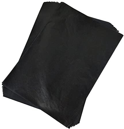 EXCEART 100stücke Übertragungspapier Schwarz Kohlepapier Für Holz Und Graphit-Transfer-kohlepapier Musterübertragung Kunstoberflächen Leicht Anzuwenden Und Abziehbar