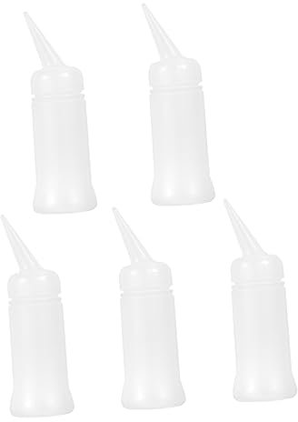 POPETPOP 5pcs Spray Bottle for Hair Large Capacity Plastic Sprayer Hairdressing Shampoo Containers Portable Water Sprayer for Hair Salon