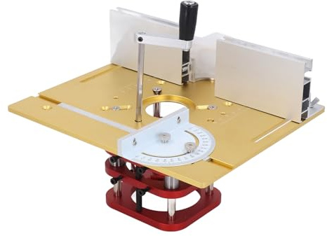 Kit Fresatrice di Sollevamento Manuale in Alluminio e Acciaio Inox per Artigiani della Lavorazione del Legno