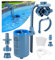 KlrSwp Skimmer per piscina fuori terra viene fornito con 3 calzini per skimmer | Staffa regolabile in altezza con superficie di montaggio a parete | Skimmer galleggiante per piscina cestino rimovibile