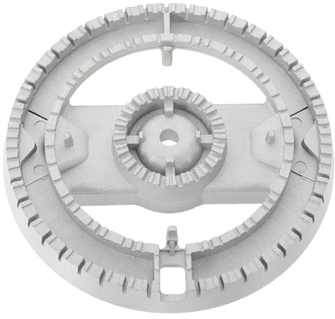ARTIBETTER Cabezal Distribuidor de Quemador de Gas para Cocina Doméstica Repuesto Metálico Resistente al Calor Soporte para Sartenes Compatible Accesorio para Estufa de Gas Pieza de