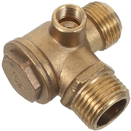 NUOBESTY Air Compressor Check Valve Replacement: Industrial Air Compressor Check Valve - Silent Pneumatic Control Pressure Connection Tool Accessories