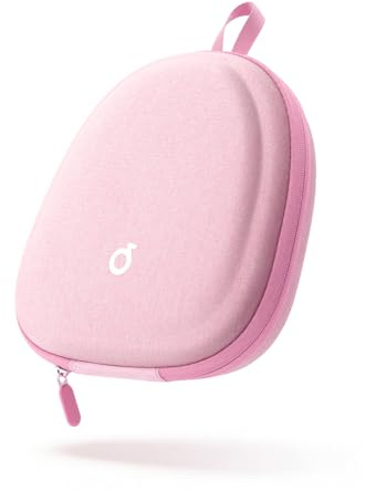Headphone Case Hard Shell Super-Slim for Soundcore Anker Q20i Q30/Sony | Fits JBL/JLab/KVIDIO/Bose/RUNOLIM Over-Ear Headphones , Universal Portable Travel Organizer Bag