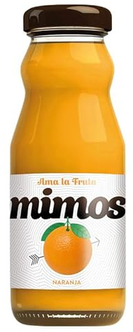 Orange Nectar Juice, Glass Bottle, 200ml, Liquid Form, No Artificial Flavours, from Spain, pack 24