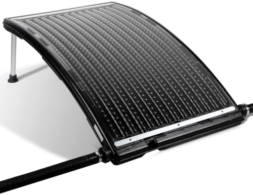 Vkechh 𝗩𝗸𝗲𝗰𝗵𝗵 Solar Poolheizung Solarkollektor 110x65 cm 32/38 mm