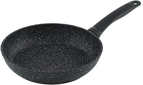 KUHN RIKON Easy Induction Marble Pfanne, 24 cm, Aluminium, Schwarz