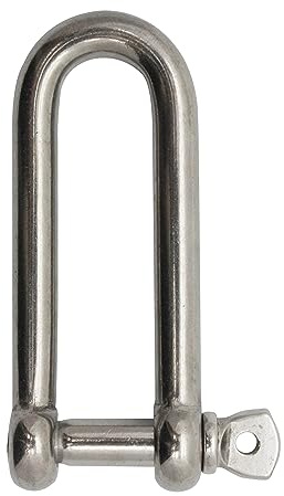 Extreme Max 3006.8209 BoatTector Stainless Steel Long D Shackle - 1/2