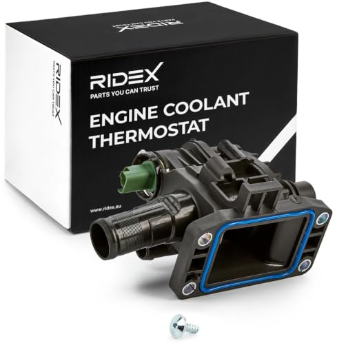RIDEX 316T0095 Termostato refrigerante con junta con sensor con sensor temperatura motor Compatible con FORD Fiesta Mk6 Hatchback CB1, CCN, JA8, JR8