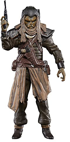 Star Wars The Vintage Collection Klatooinian Raider, 9,5 cm große Figur zu The Mandalorian, Spielzeug für Kinder ab 4 | Star Wars The Vintage Collection 9,5 cm Actionfigur (2022 Wave 4) - Klatooinian Raider VC266