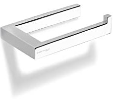 152S1 Toilettenpapierhalter Ohne Bohren – SUS304 Edelstahl – Design Klopapierhalter Chrom – Selbstklebend, Rostfrei & Modern – Klorollenhalter Bad