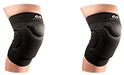 McDavid Unisex Adult 602R Knieschoner Schwarz L & Adult 602R Knieschoner, Schwarz, S