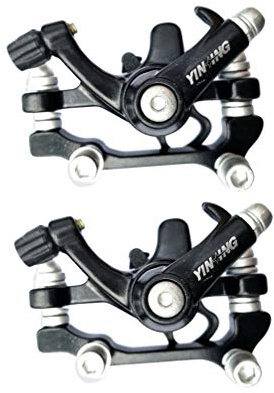 ZAANU Mechanischer Bremssattel, Fahrrad-Scheibenbremse, vorne und hinten, Scheibenbremsen-Set for Mountainbike, 1 Paar /301