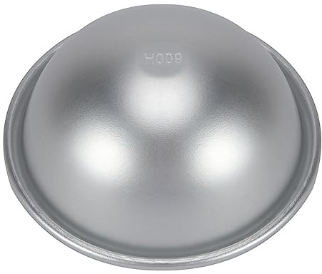 Halbkugel-Kuchenform, 9 Cm Halbkreisform, Aluminium-Halbkugel-Kuchenform, Halbkugel-Kuchenform, Halbkugel-Gebäckform, Schokoladenkuchen, Dessert, Gelee-Pudding-Backform