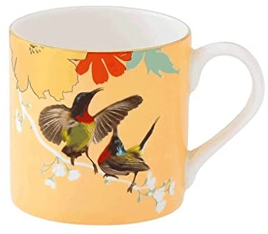 ASHSDI Tazze Colazione Tazza Da Caffè Dipinta A Mano In Bone China, Tazza Da Caffè Creativa In Stile Cinese Da 250 Ml, Tazza Multifunzionale Con Disegno In Oro Tazze Cappuccino Tazze da The Tazze(D)