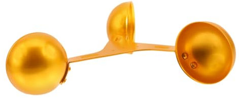 KITANDOVE Anemometersensor Windmesser Tasse Windgeschwindigkeitsmesser Messgerät ersatzteile wetterstation werkzeug Windmesser-Tool Messbecher für den Luftstrom Aluminiumlegierung Yellow