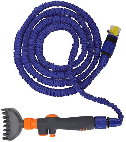 ANKROYU Kartuschenfilter-Reinigungskamm, Nylon-Kartuschenfilter-Spülkamm, Kartuschenfilter-Reinigungsbürste mit Wasserrohr für Schwimmbad