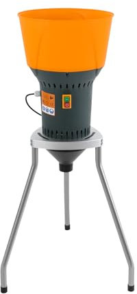 Macinino elettrico per cereali, macinino elettrico, macinino a secco, macinino per mais, 5 misure, filtro per mangimi (50 L)