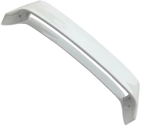 Avfpra Heckspoiler Für E36 M3 1990-2000 Sport Spoiler Gt Silber Heckflügel Querruder Tuning ABS Glänzend Schwarz Auto Zubehör Kofferraumdachspoiler(Weiß)