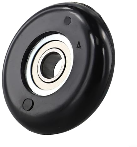 Sitzräder aus Nylon und Stahl für Ruderer und Fitnessgeräte, zuverlässig gesichert, 8 x 40 x 10 mm (4 Stück)